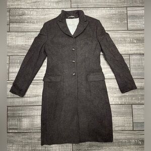 Dolce & Gabbana Wool Coat Women’s Size 44 Gray